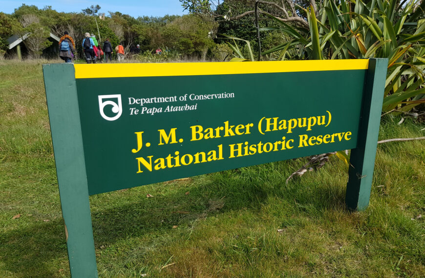 JM Barker (Hāpūpū) National Historic Reserve